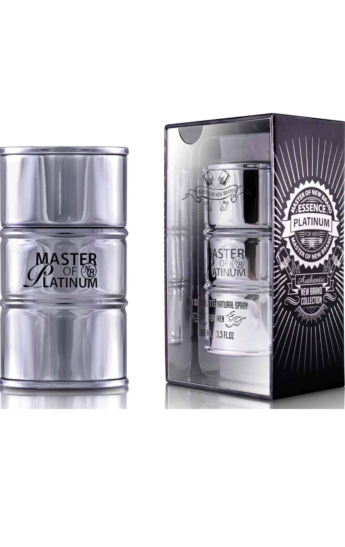 NEW BRAND MASTER OF PLATINUM | Pour Homme | EDT| 100 ML